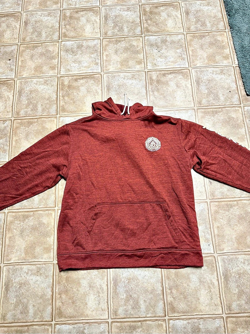 Burton Durable Goods Pullover Hoodie Red XL
